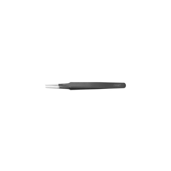 Tweezers shouldered- flat tips 2.5 mm wide 120 mm- Form 2a- Material: AMB